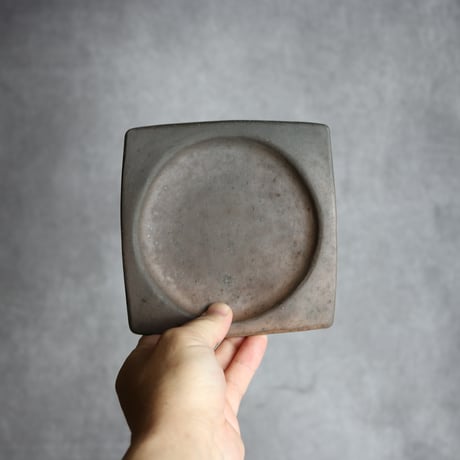 銘々皿2 やちむん 陶器 南蛮焼知念窯 :7209002