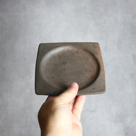 銘々皿2 やちむん 陶器 南蛮焼知念窯 :7209002