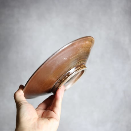 7寸皿1S 呉須 緑釉 葡萄 やちむん 陶器 いずみ窯:7028019