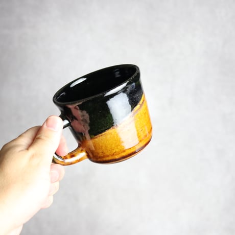 マグカップ中3 SUN RISE やちむん 陶器 工房エクレシア:7019022