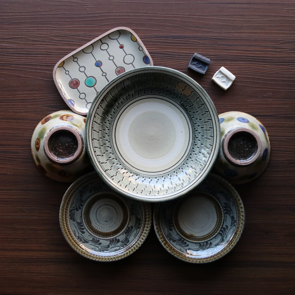 ふたりで楽しむ やちむんおうちごはんセット7 | MADE IN OKINAWA｜沖縄