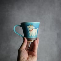 アニマルマグ ヤギ17 やちむん 陶器 アトリエクッチャネ:7026040