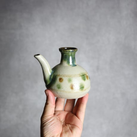 カラカラ1合② 三彩 点打 やちむん 陶器 榮一工房:7013091