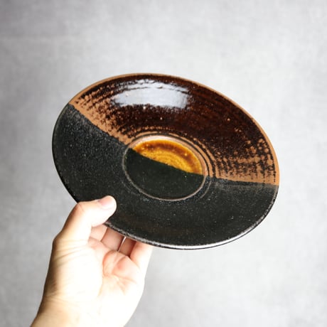 7寸皿3 SUN RISE やちむん 陶器 工房エクレシア:7019017