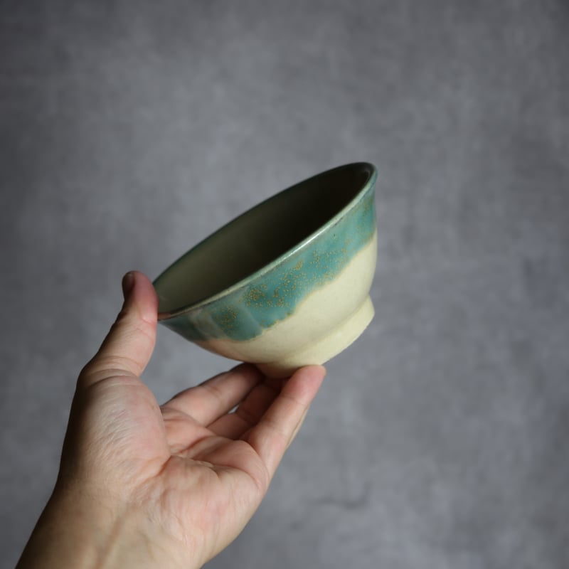 4寸マカイ1 緑釉 掛釉 やちむん 陶器 百草陶房 : 7032016 | MADE IN O