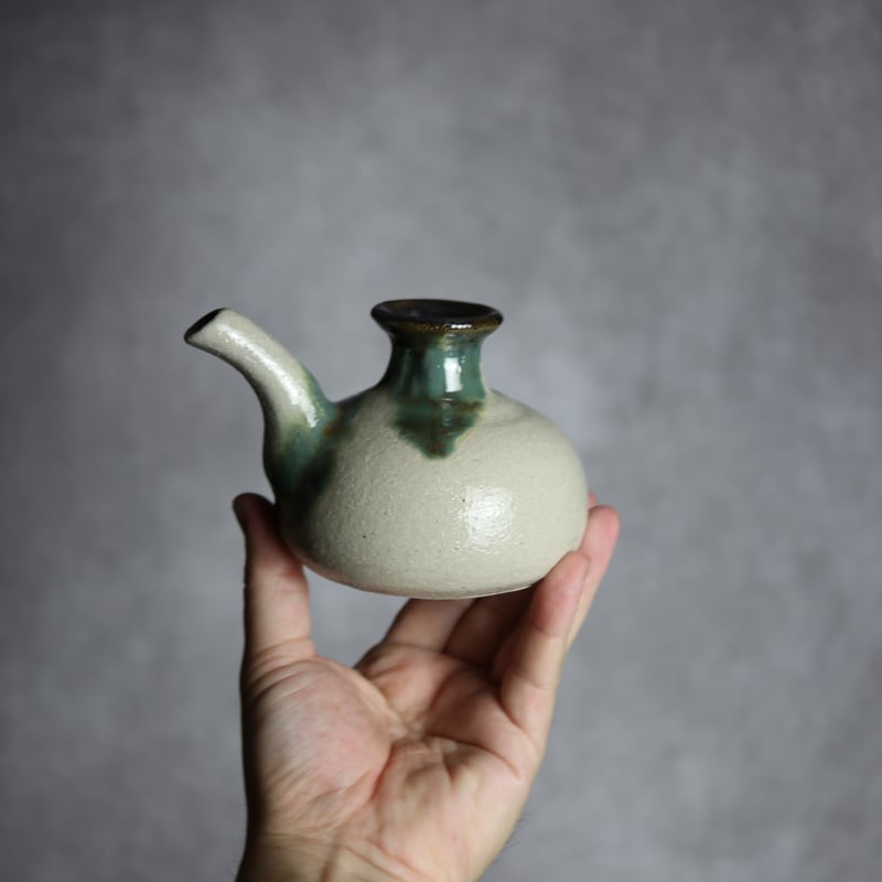 カラカラ1合1 緑釉 やちむん 陶器 榮一工房:7013091 | MADE IN