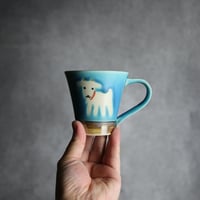 アニマルマグ ヤギ15 やちむん 陶器 アトリエクッチャネ:7026040