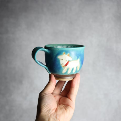 丸マグ ヤギ4 やちむん 陶器 atelier qucchane:7026039