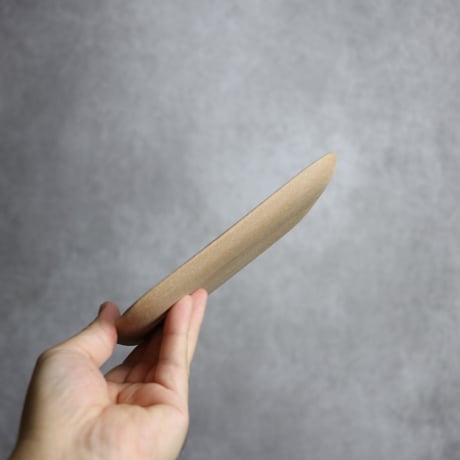 長角皿 小 呉須丸紋 やちむん 陶器 一翠窯:7021001
