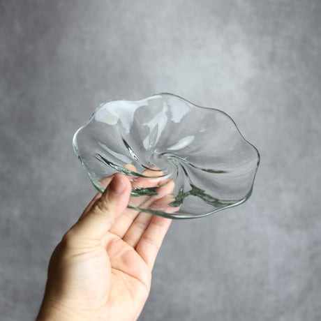7105016 うず小皿 琉球ガラス 工房glass32