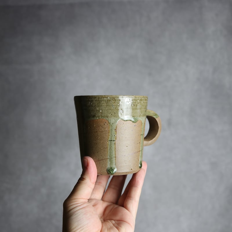 やちむん 陶器製マグカップ 2個セット マグカップ2 灰釉 やちむん 陶器 仁陶器工房:7023037 | MADE IN OKINA