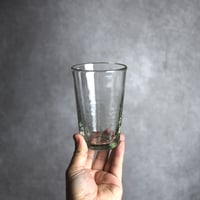ノーマルグラス 大 クリア 琉球ガラス 工房清天　7102037