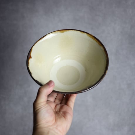 6寸マカイ1S 三彩 点打 やちむん 陶器 いずみ窯 島袋工房:7028046