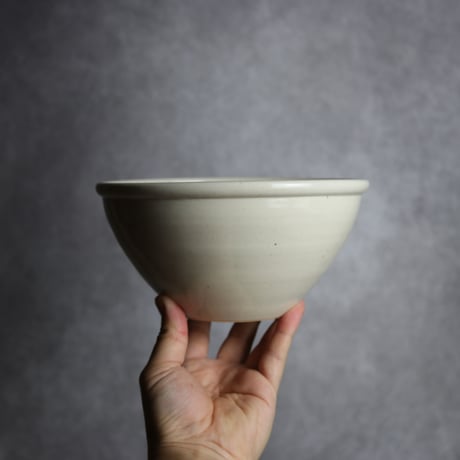 深ボウル 白 L やちむん 陶器 nayan:7202033