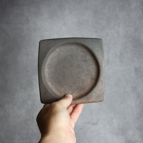 銘々皿2 やちむん 陶器 南蛮焼知念窯 :7209002