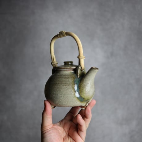 土瓶2 白釉 やちむん 陶器 榮一工房:7013095