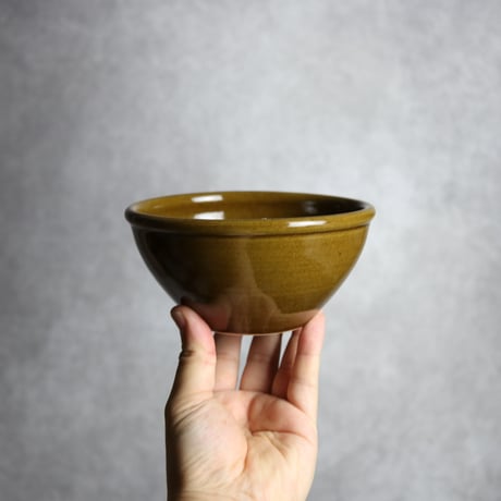深ボウル 茶 MS やちむん 陶器 nayan:7202029
