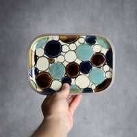 長角皿 中 カサブランカ やちむん 陶器 一翠窯:7021002