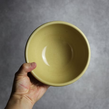 深ボウル 黃 M やちむん 陶器 nayan:7202031