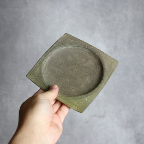 銘々皿1 やちむん 陶器 南蛮焼知念窯 :7209002