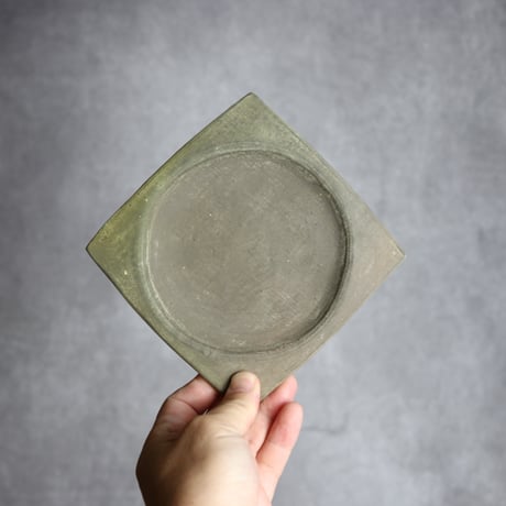 銘々皿1 やちむん 陶器 南蛮焼知念窯 :7209002
