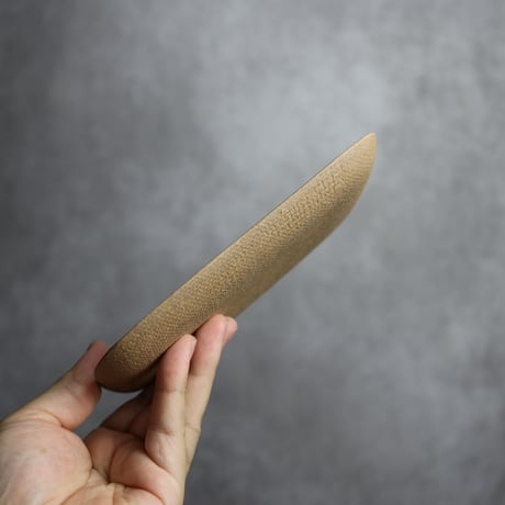 長角皿 小 ヘゴ 藍色 やちむん 陶器 一翠窯:7021001