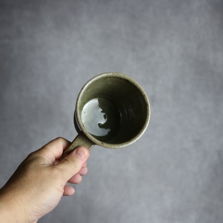 マグカップ4 灰釉 やちむん 陶器 仁陶器工房:7023037