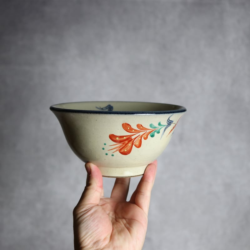 やちむんと琉球ガラスで こどもそばセット6 | MADE IN OKINAWA｜沖縄