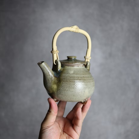 土瓶2 白釉 やちむん 陶器 榮一工房:7013095