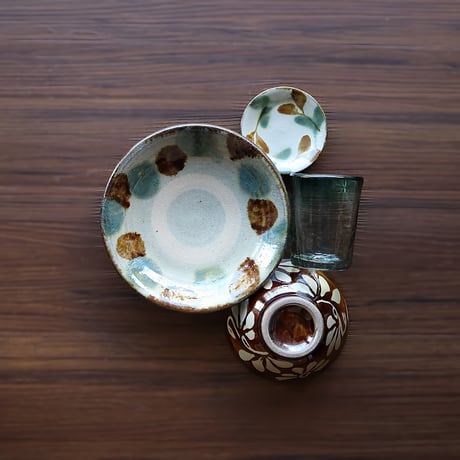 GEN　シマシマポタリ　やちむん　小皿３枚セット シマシマポタリ (@shimashima_pottery) • Instagram photos and