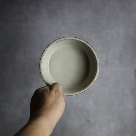 4寸安南鉢1 白釉 飛鉋 やちむん 陶器 榮一工房:7013155
