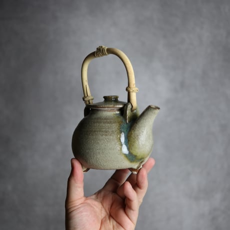 土瓶2 白釉 やちむん 陶器 榮一工房:7013095