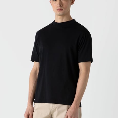 Sunspel(サンスペル) │Mockneck T-Shirt/fh091