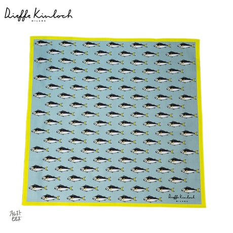 Dieffe Kinloch(ディエッフェ キンロック)/コットン ハンカチ/fh052