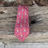 Hermes エルメス”Boat Motifs Tie”※Vintage - Excellent Condition