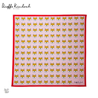 Dieffe Kinloch(ディエッフェ キンロック)/コットン ハンカチ/Shiba muzzle/fh141