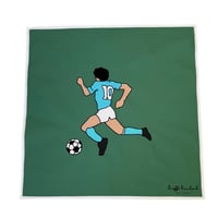 Dieffe Kinloch(ディエッフェ キンロック)/コットン ハンカチ/Maradona/fh073