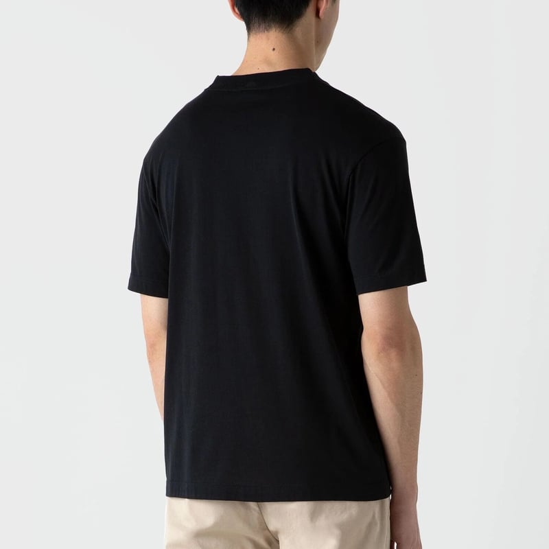 Sunspel(サンスペル) Mockneck T-Shirt | FORESTHILLS
