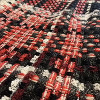 COPPIA コッピア× LINTON TWEEDS リントンツイード "バッグ"(赤+黒＋白　チェック）※受注販売品