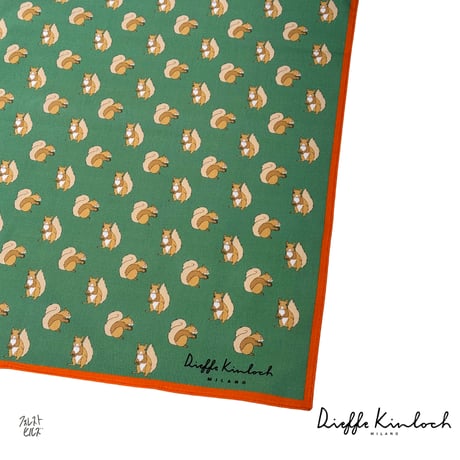 Dieffe Kinloch(ディエッフェ キンロック)/コットン ハンカチ/fh043