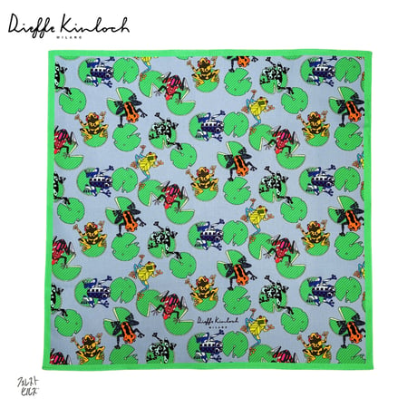 Dieffe Kinloch(ディエッフェ キンロック)/コットン ハンカチ/fh053