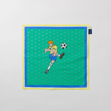 Dieffe Kinloch(ディエッフェ キンロック)/コットン ハンカチ/football/fh070