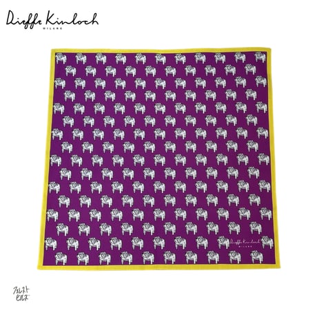 Dieffe Kinloch(ディエッフェ キンロック)/コットン ハンカチ/fh048