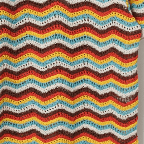 COOHEM(コーヘン) | ZIGZAG SUKASHI KNIT P/O 【UNISEX】