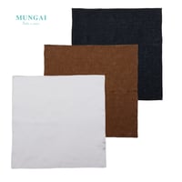 Mungai(ムンガイ) リネン ポケットチーフ