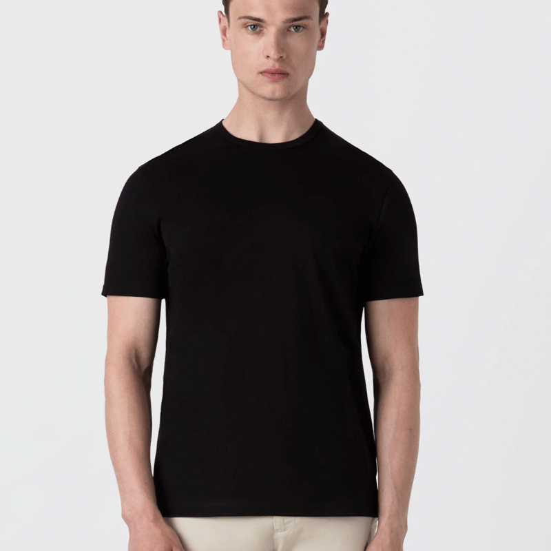 サンスペル　クラシックTシャツ　ブラック　M クラシックTシャツ （Black）| Sunspel