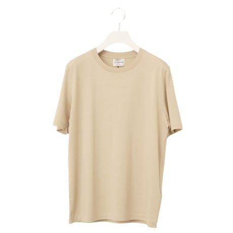 Yonetomi NEW BASIC | WOOL SILK DRESS T-SHIRT