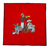 Dieffe Kinloch(ディエッフェ キンロック)/コットン ハンカチ/Trio Cubano/fh086