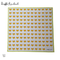 Dieffe Kinloch(ディエッフェ キンロック)/コットン ハンカチ/Shiba muzzle/fh140