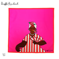 Dieffe Kinloch(ディエッフェ キンロック)/コットン ハンカチ/MAMA RIGHE/fh122/CUBA